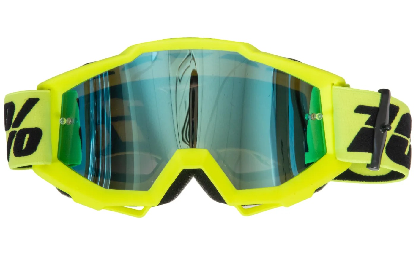 Очки мотокросс 100% №11 yellow frame