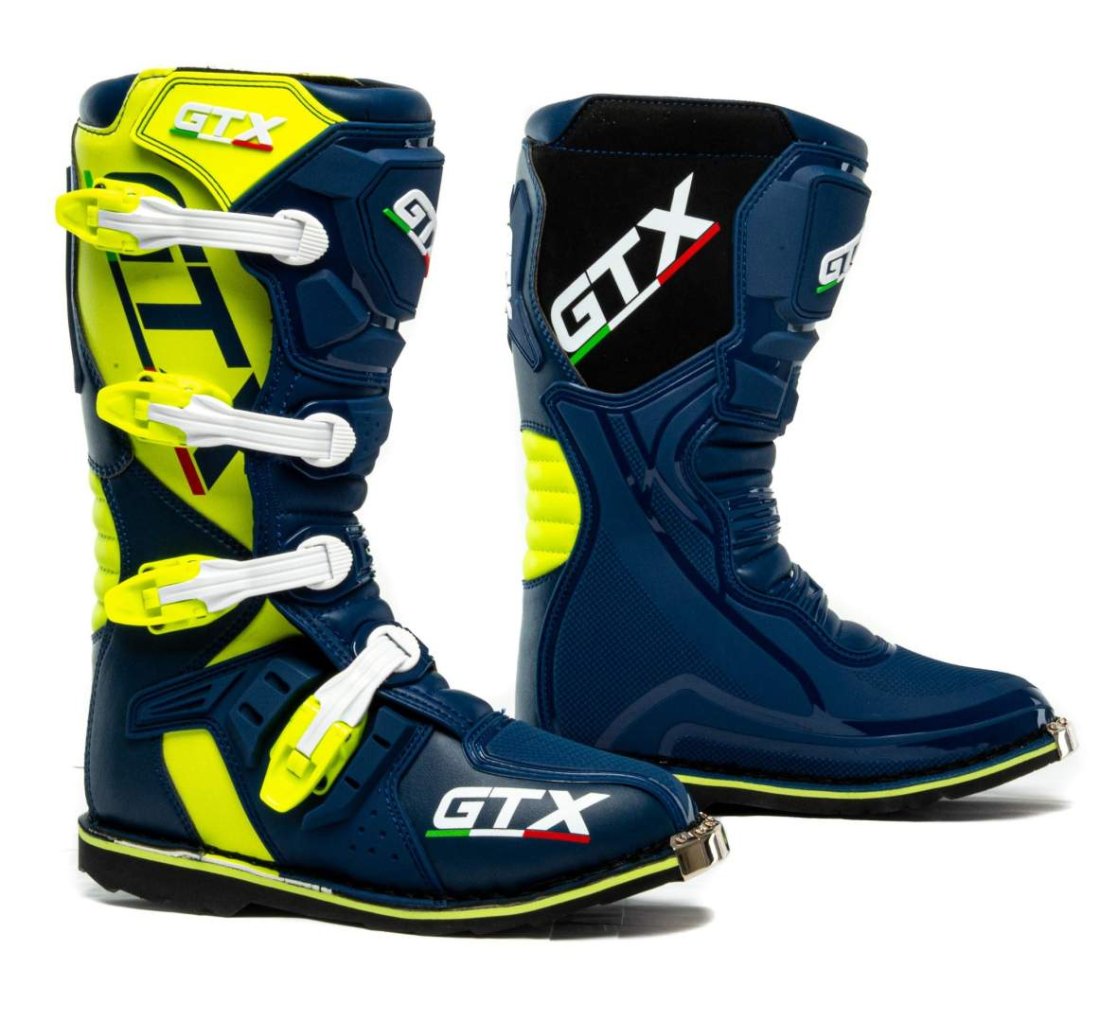 Мотоботы GTX MX #1 blue/green (р. 41)